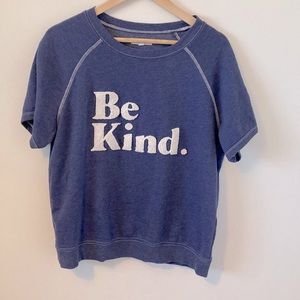 Grayson/Thread blue short sleeve sweatshirt Large